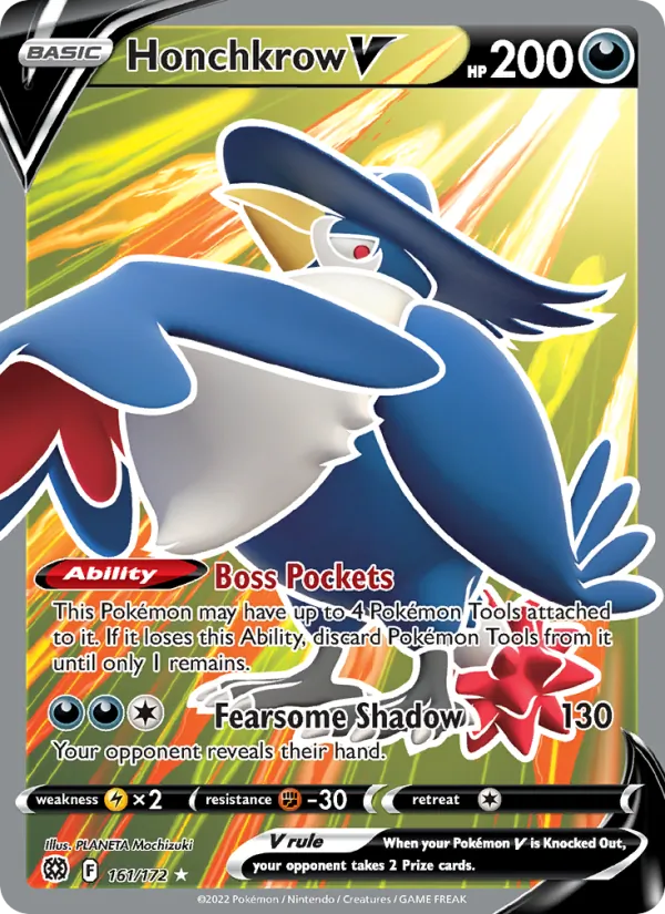 Honchkrow V – Brilliant Stars 161