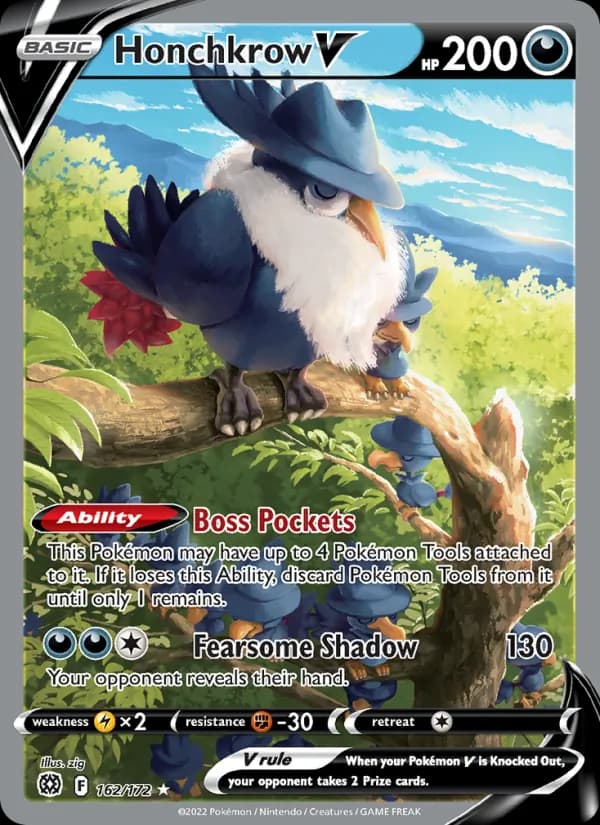 Honchkrow V – Brilliant Stars 162