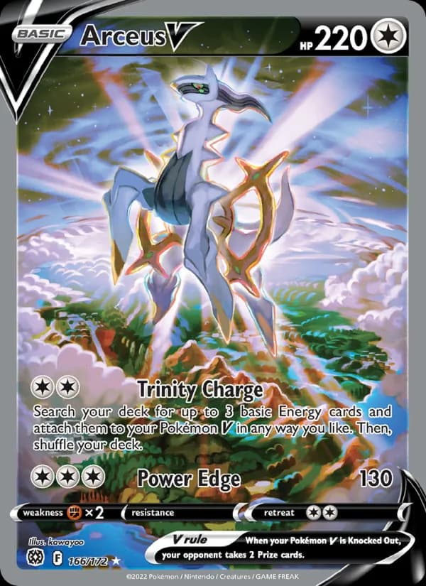 Arceus V – Brilliant Stars 166