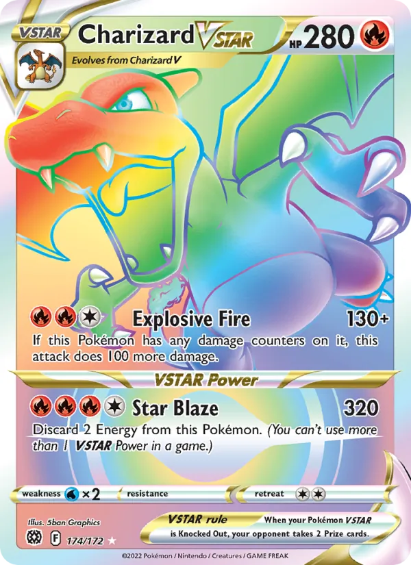 Charizard VSTAR – Brilliant Stars 174