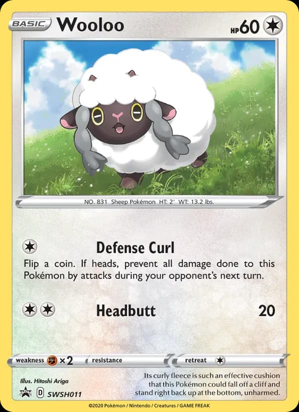 Wooloo – SWSH Black Star Promos SWSH011