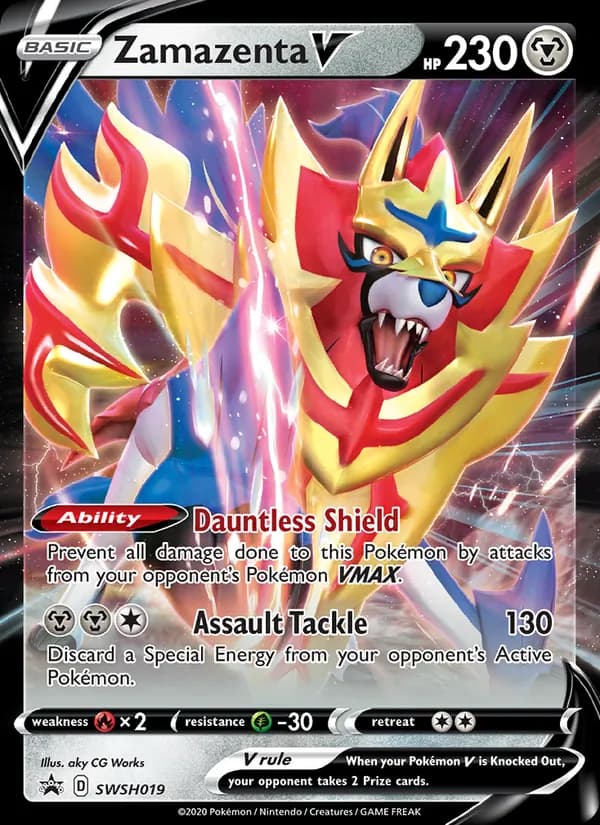 Zamazenta V – SWSH Black Star Promos SWSH019