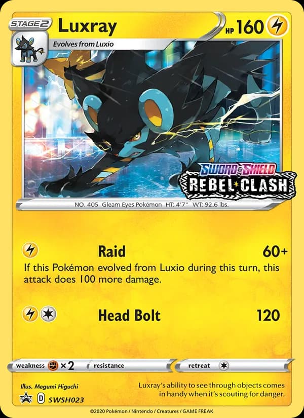 Luxray – SWSH Black Star Promos SWSH023