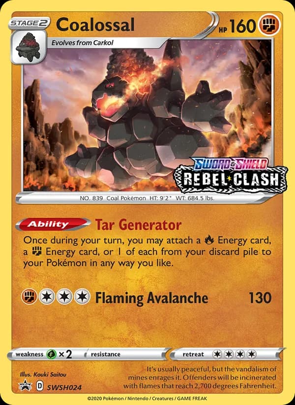 Coalossal – SWSH Black Star Promos SWSH024