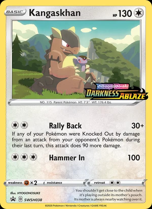 Kangaskhan – SWSH Black Star Promos SWSH038