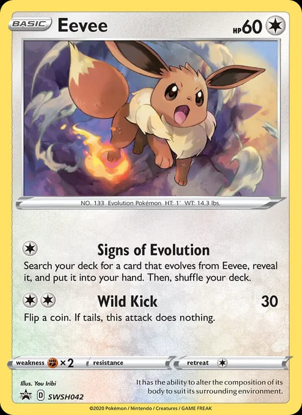 Eevee – SWSH Black Star Promos SWSH042