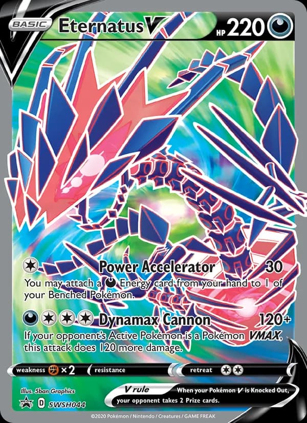 Eternatus V – SWSH Black Star Promos SWSH044