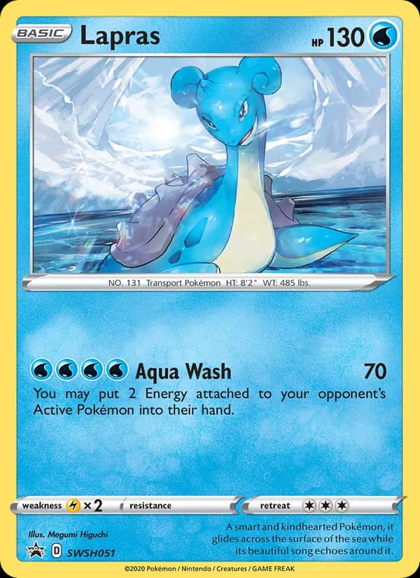 Lapras – SWSH Black Star Promos SWSH051