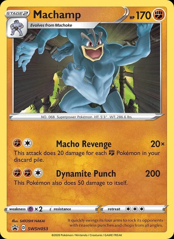 Machamp – SWSH Black Star Promos SWSH053