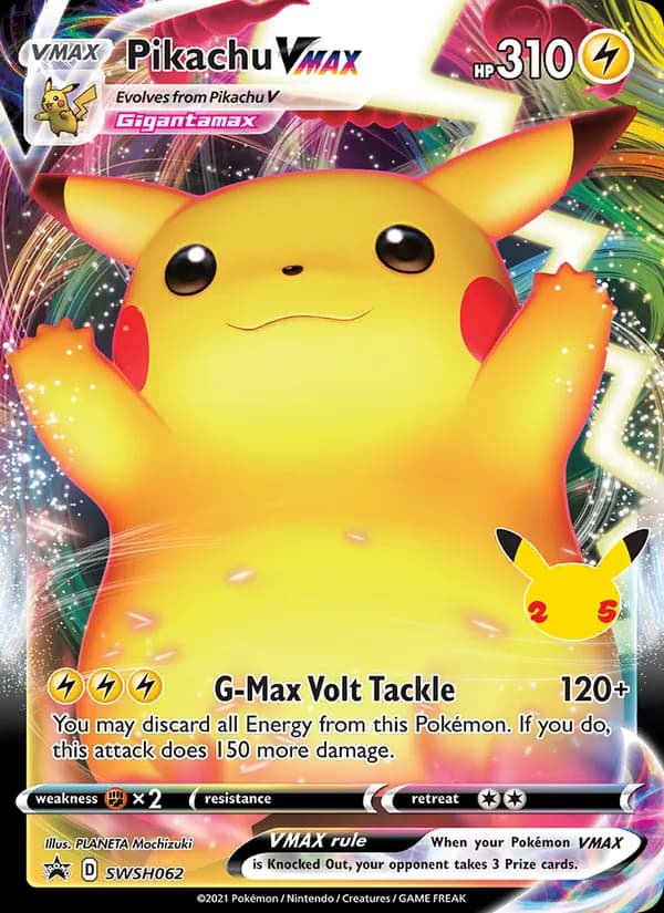 Pikachu VMAX – SWSH Black Star Promos SWSH062