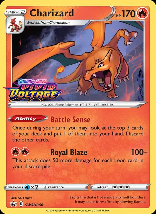 Charizard – SWSH Black Star Promos SWSH066