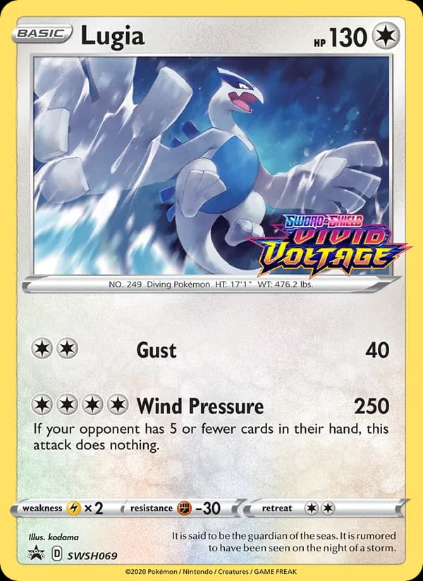 Lugia – SWSH Black Star Promos SWSH069