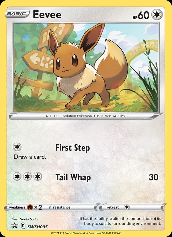 Eevee – SWSH Black Star Promos SWSH095