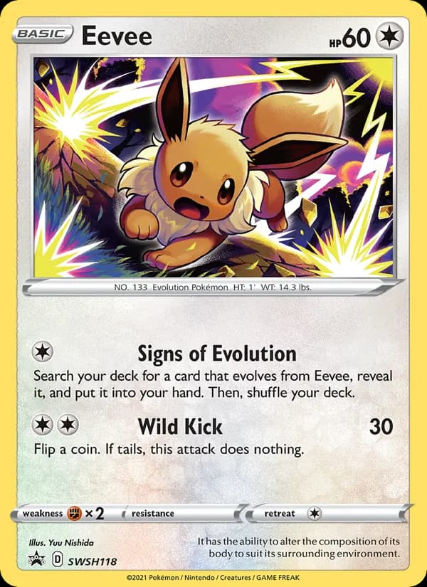Eevee – SWSH Black Star Promos SWSH118