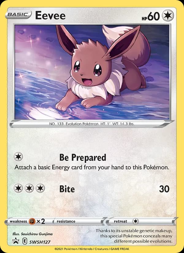 Eevee – SWSH Black Star Promos SWSH127