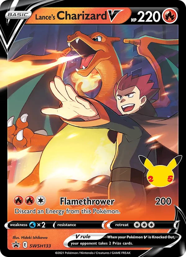 Lance's Charizard V – SWSH Black Star Promos SWSH133