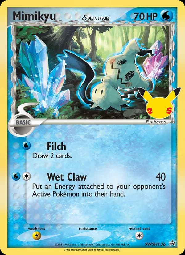 Mimikyu – SWSH Black Star Promos SWSH136