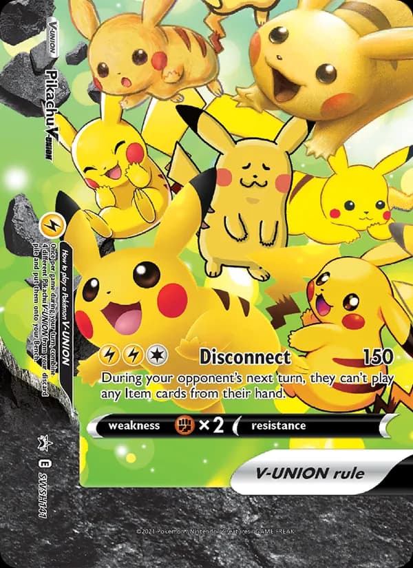 Pikachu V-UNION – SWSH Black Star Promos SWSH141