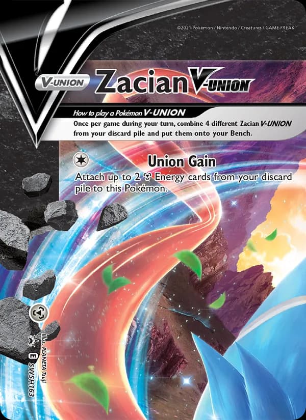 Zacian V-UNION – SWSH Black Star Promos SWSH163