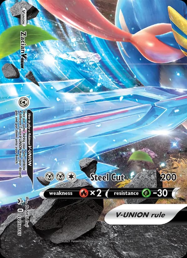 Zacian V-UNION – SWSH Black Star Promos SWSH165