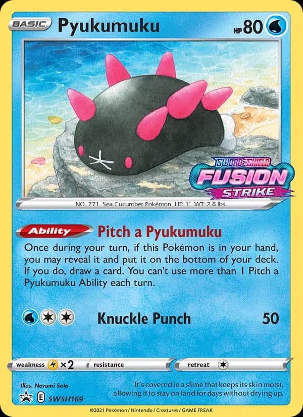 Pyukumuku – SWSH Black Star Promos SWSH169