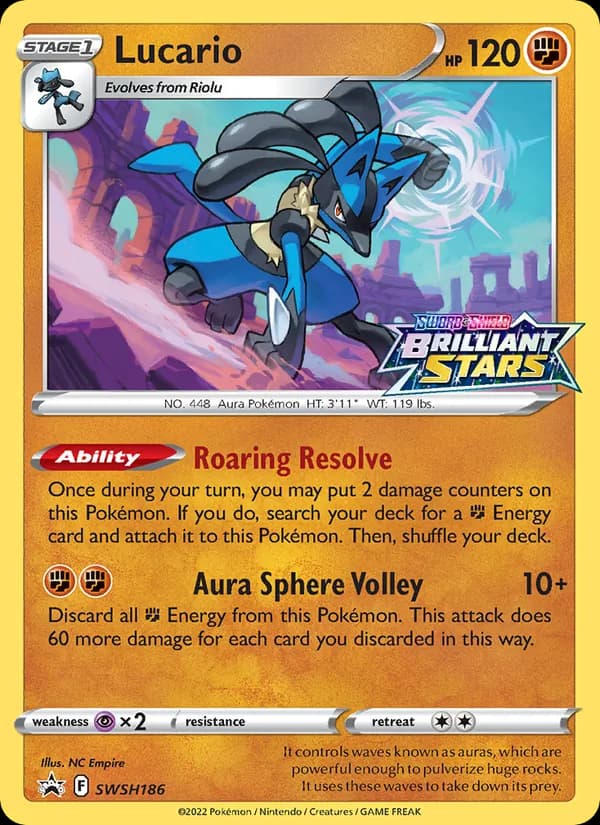 Lucario – SWSH Black Star Promos SWSH186