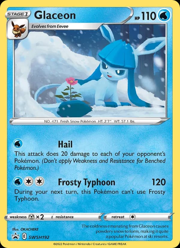 Glaceon – SWSH Black Star Promos SWSH192