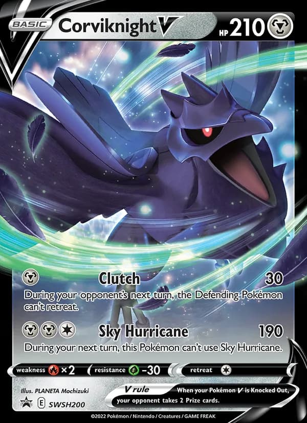 Corviknight V – SWSH Black Star Promos SWSH200