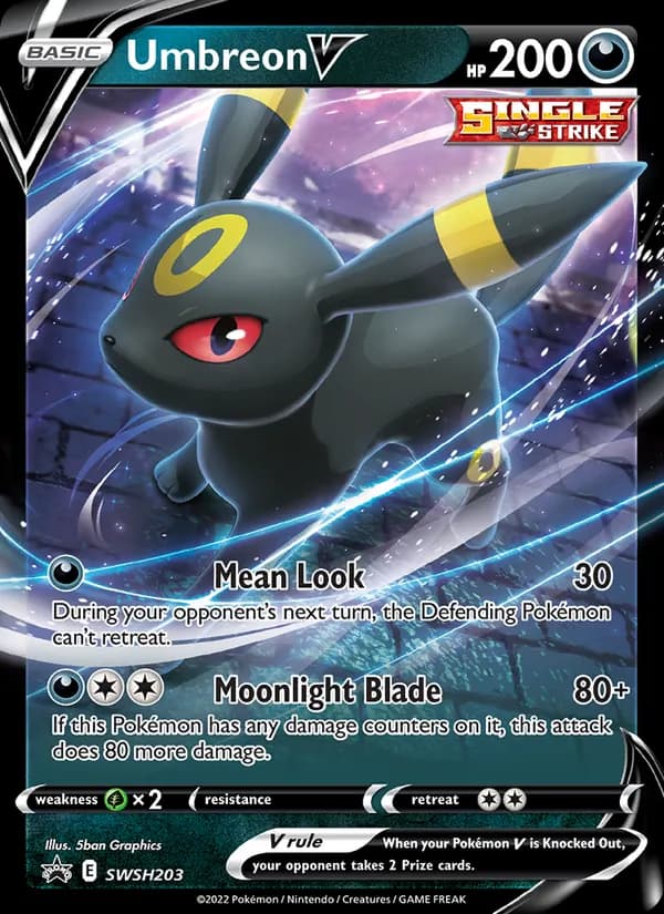 Umbreon V – SWSH Black Star Promos SWSH203