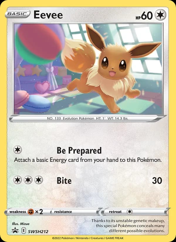 Eevee – SWSH Black Star Promos SWSH212