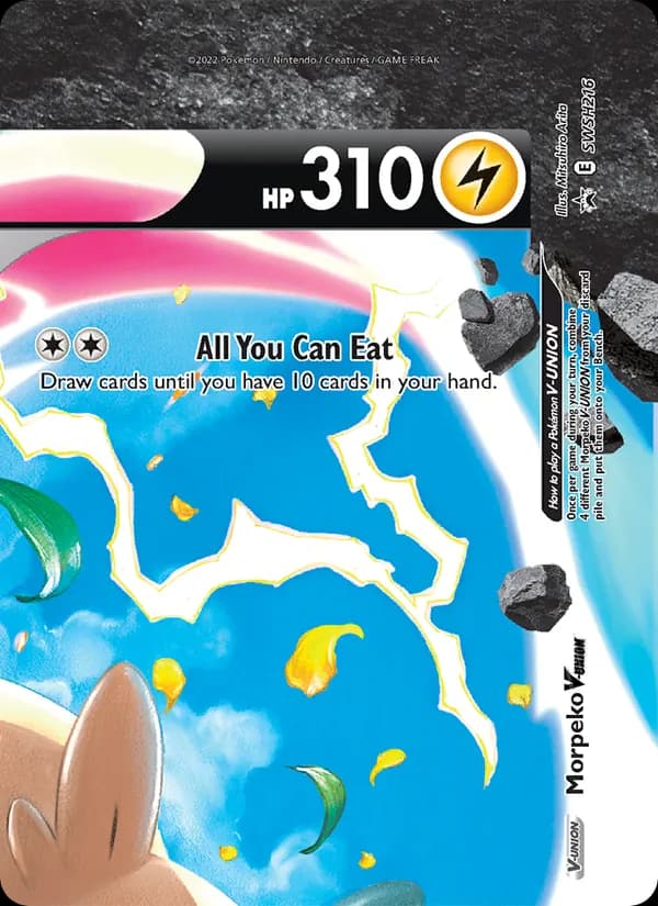 Morpeko V-UNION – SWSH Black Star Promos SWSH216