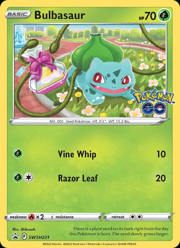 Bulbasaur – SWSH Black Star Promos SWSH231