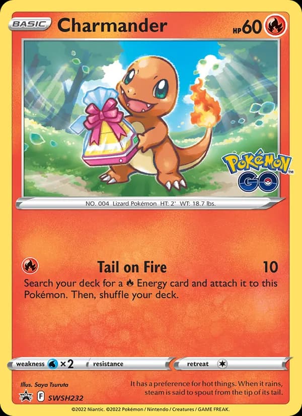 Charmander – SWSH Black Star Promos SWSH232