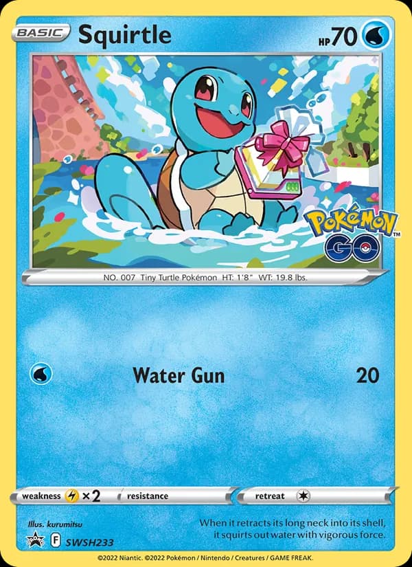 Squirtle – SWSH Black Star Promos SWSH233