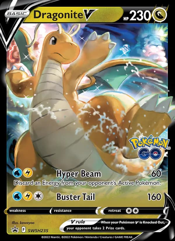 Dragonite V – SWSH Black Star Promos SWSH235