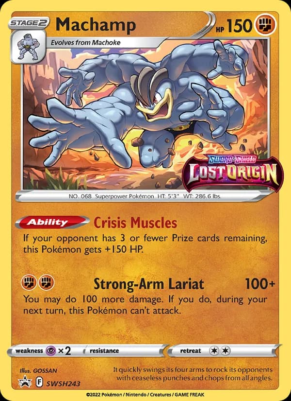 Machamp – SWSH Black Star Promos SWSH243