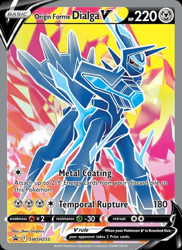 Origin Forme Dialga V – SWSH Black Star Promos SWSH255
