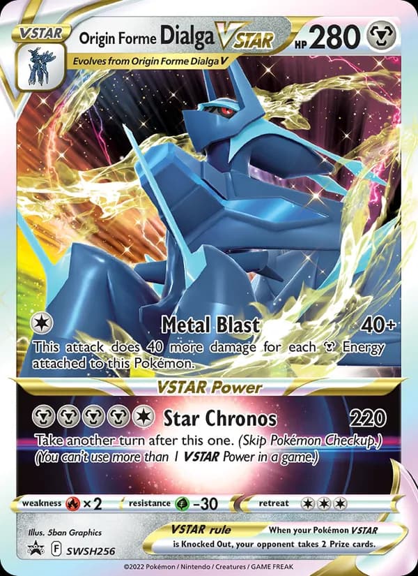 Origin Forme Dialga VSTAR – SWSH Black Star Promos SWSH256