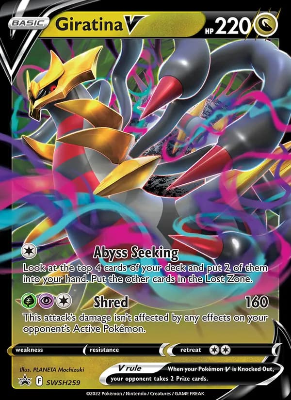 Giratina V – SWSH Black Star Promos SWSH259