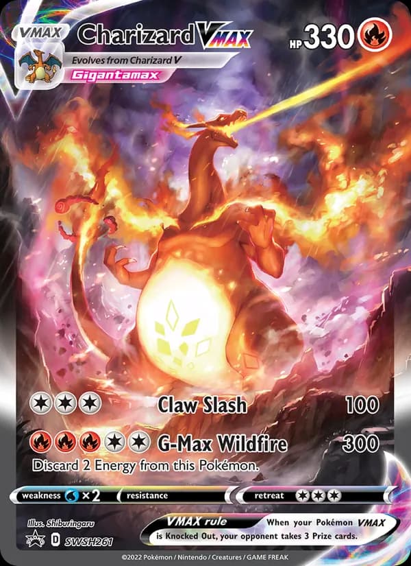 Charizard VMAX – SWSH Black Star Promos SWSH261