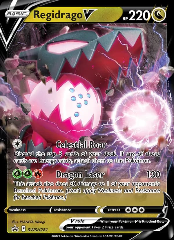Regidrago V – SWSH Black Star Promos SWSH281