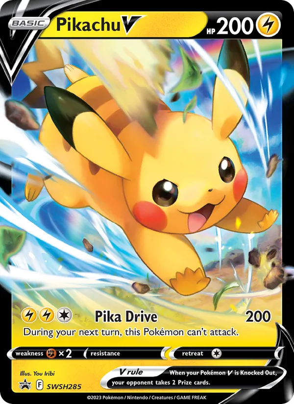 Pikachu V – SWSH Black Star Promos SWSH285