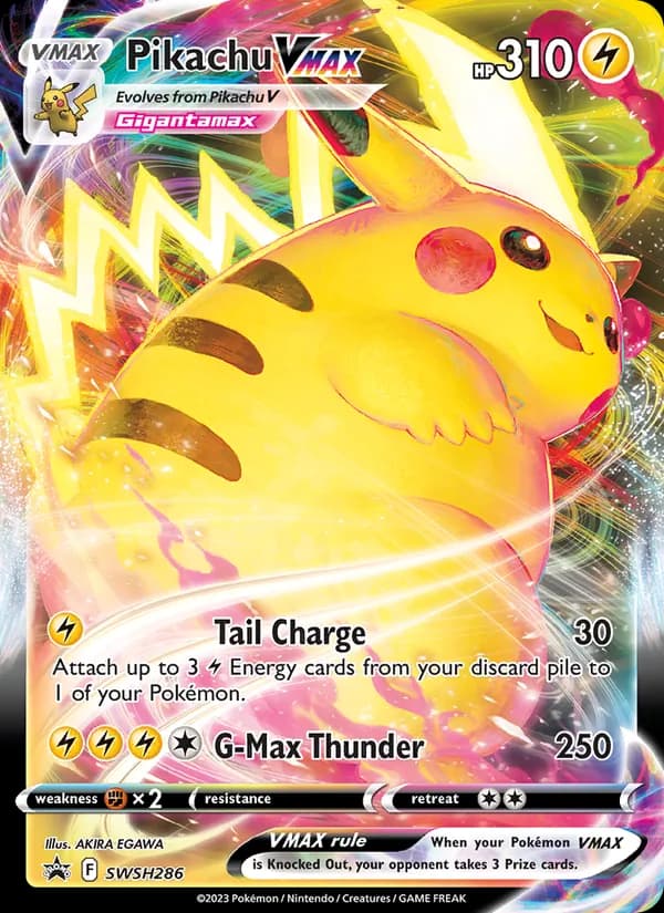 Pikachu VMAX – SWSH Black Star Promos SWSH286