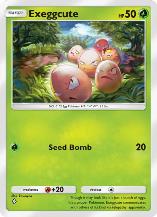 Exeggcute – Genetic Apex 021