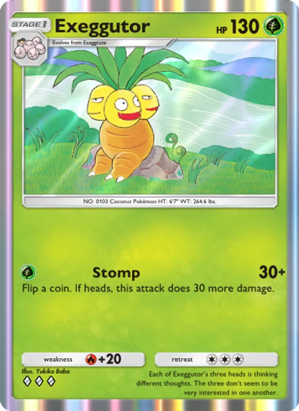 Exeggutor – Genetic Apex 022