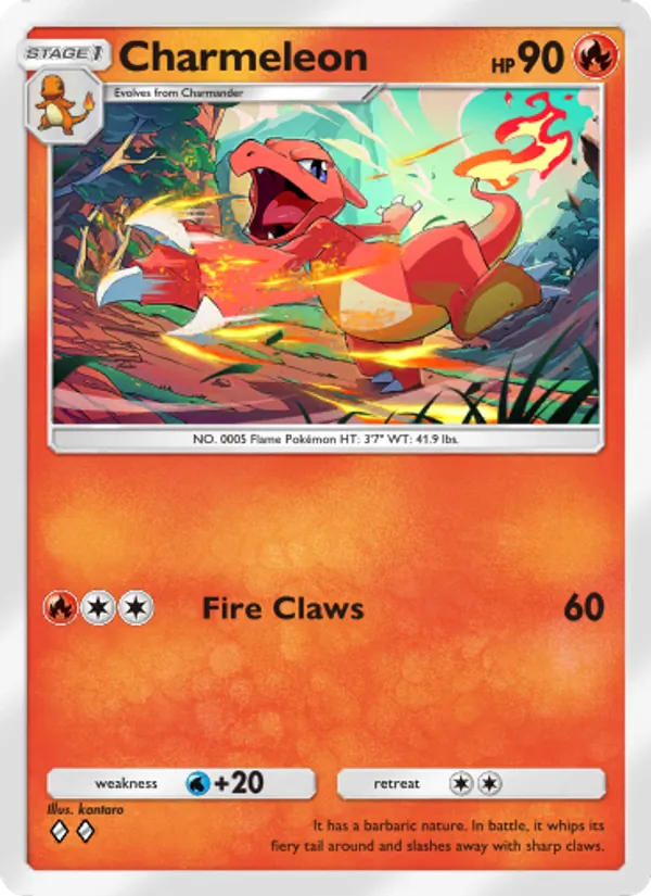 Charmeleon – Genetic Apex 034