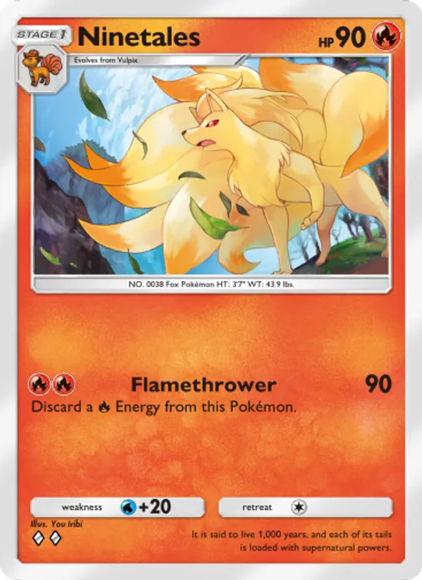 Ninetales – Genetic Apex 038