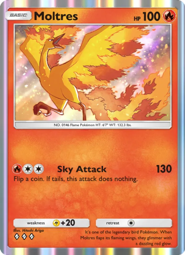 Moltres – Genetic Apex 046