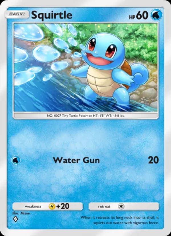 Squirtle – Genetic Apex 053