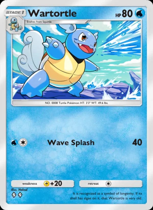 Wartortle – Genetic Apex 054
